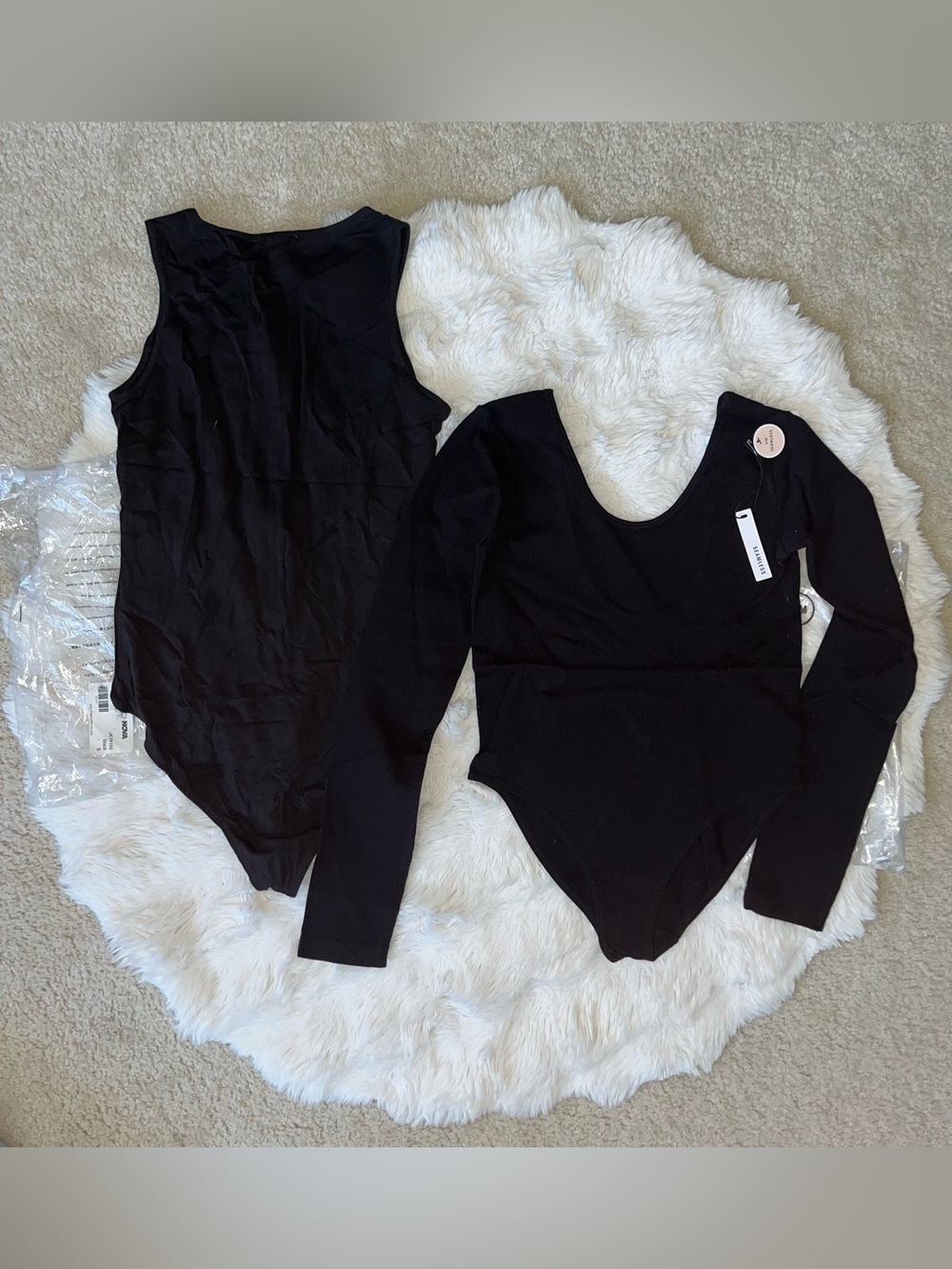 ✨NWT BUNDLE OF 2 | Fashion Nova & Forever 21 Black Bodysuits | Small / S/M
